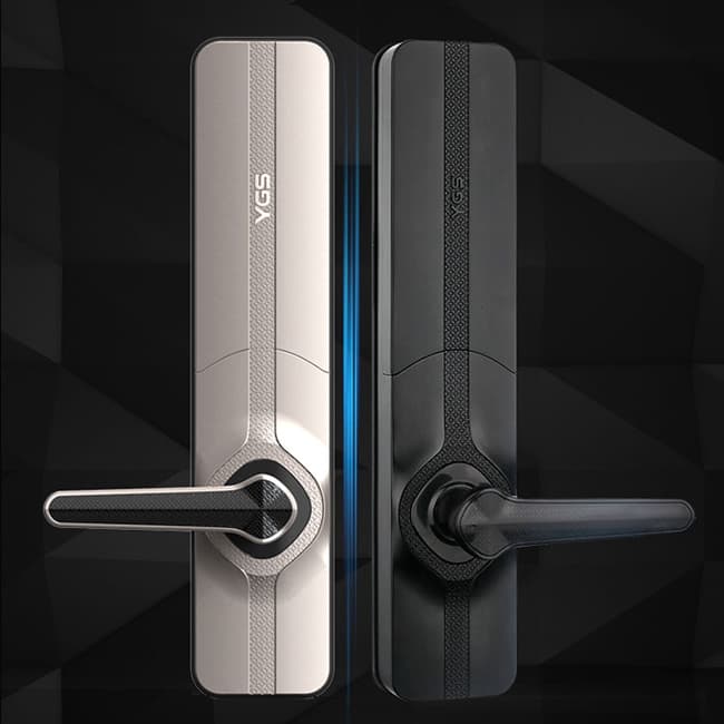 知安智能鎖 楊格指紋密碼鎖 隱藏式鎖孔智能鎖