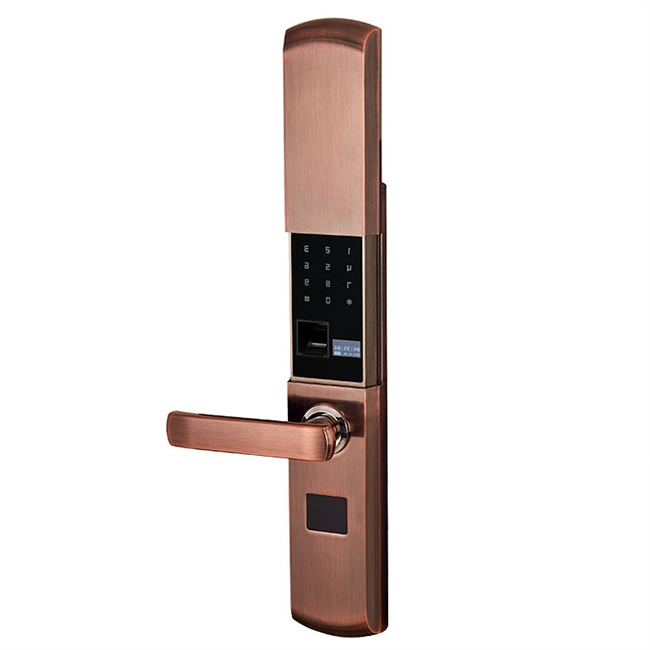 帥榮智能鎖 公寓全自動(dòng)指紋鎖 家居防盜門鎖