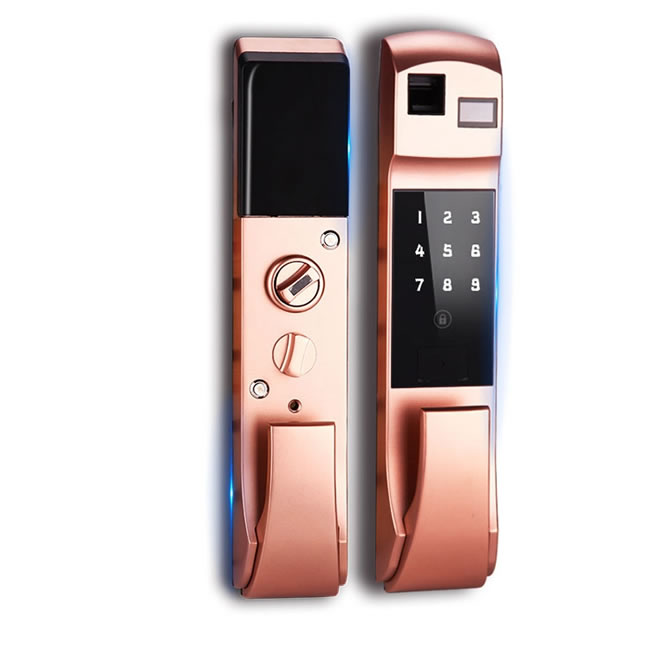 克諾雷智能鎖 家用防盜門智能鎖 全自動(dòng)密碼鎖