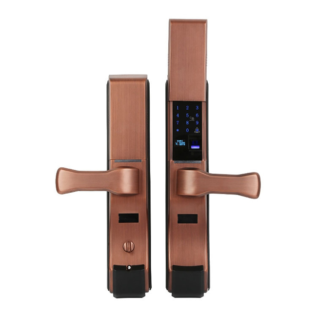 碩派手機(jī)遠(yuǎn)程電子鎖 家用防盜門(mén)指紋鎖