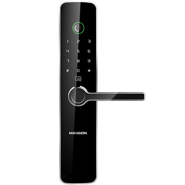 曼申半導體指紋鎖 智能防盜門鎖 云智能門鎖