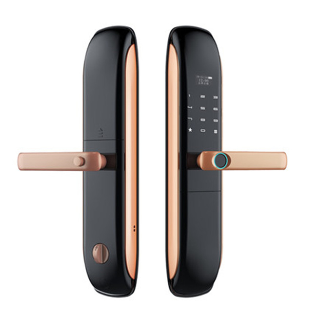 眾享智能指紋鎖 家用防盜門 全自動電子門禁