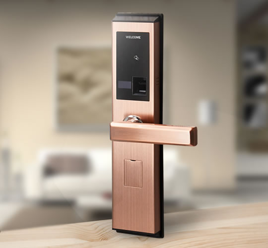 阿波羅智能鎖 直板指紋密碼鎖 家用防盜智能門(mén)鎖