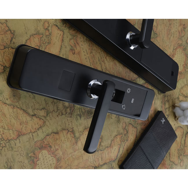 科塞達(dá)智能鎖 直板指紋密碼鎖 鋁合金防盜門(mén)智能鎖