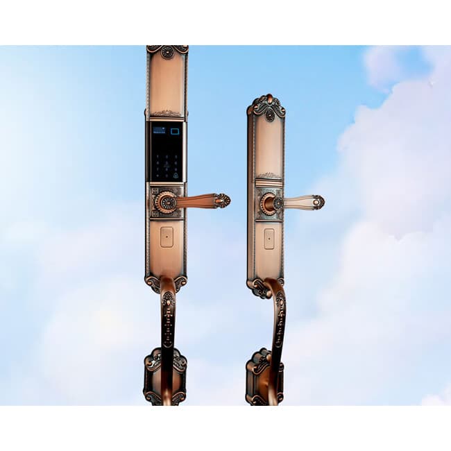 科塞達(dá)智能鎖 別墅門(mén)指紋鎖 鋅合金防盜密碼鎖