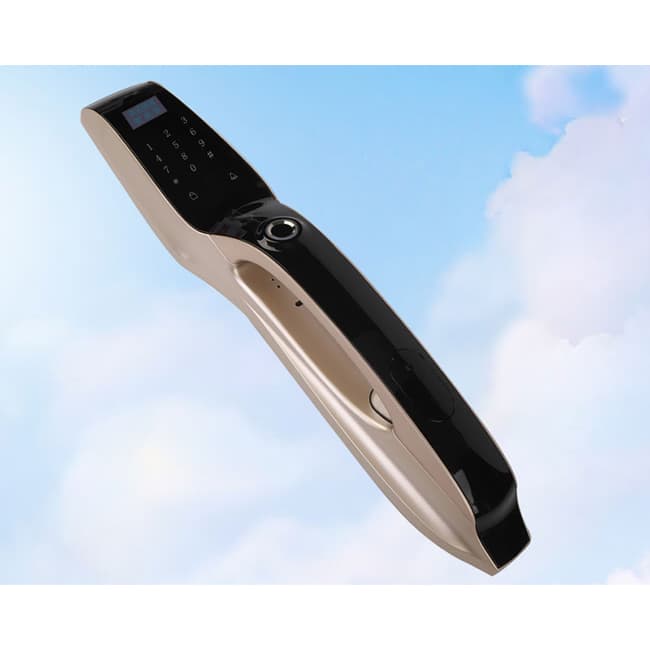 科塞達(dá)智能鎖 鋅合金防盜指紋鎖 家用電子密碼刷卡鎖