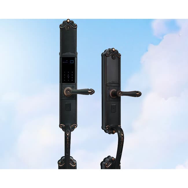 科塞達(dá)智能鎖 鋅合金指紋鎖 家用防盜門(mén)電子密碼刷卡鎖