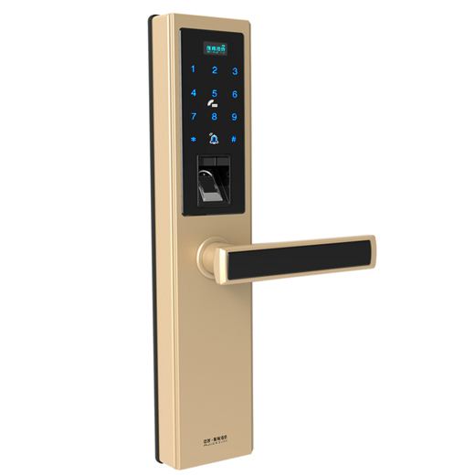 施肯洛克智能鎖 直板指紋密碼鎖 防盜電子刷卡鎖