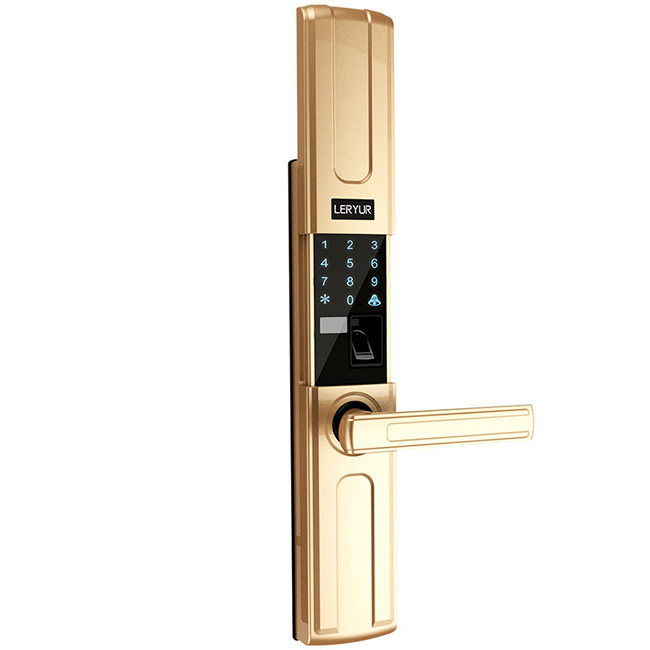 樂柚智能鎖 滑蓋指紋鎖 防盜門電子密碼鎖