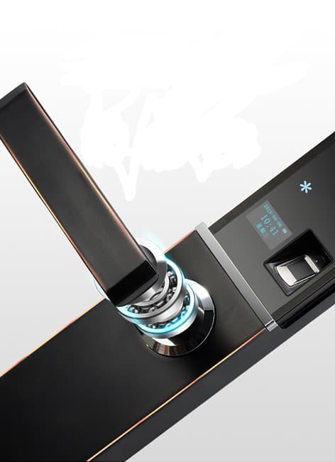 科帝倫智能鎖 半動指紋鎖-H9防盜門智能鎖