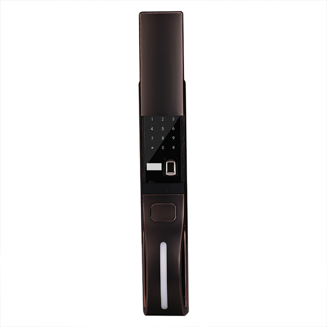 帝豐智能鎖 滑蓋指紋密碼鎖 家用防盜門電子密碼鎖