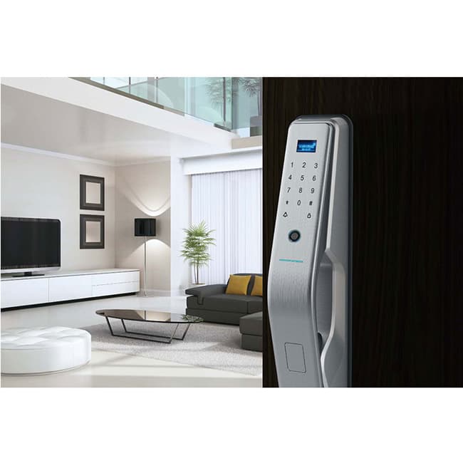 美心物聯智能鎖 家用防盜指紋鎖密碼鎖刷卡鎖