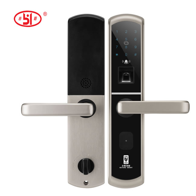 步陽指紋鎖家用防盜門智能鎖BY-ZN10