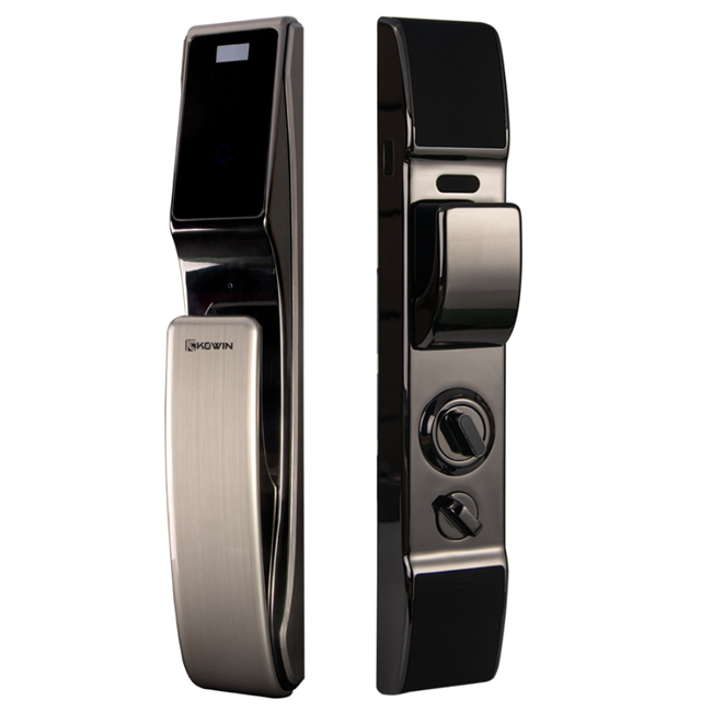 坤坤智能鎖 推拉式指紋密碼鎖K1