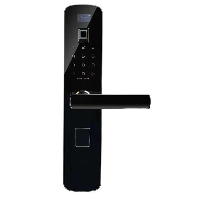 銘鍆云智慧NB-IOT物聯網智能鎖指紋鎖T2NB  