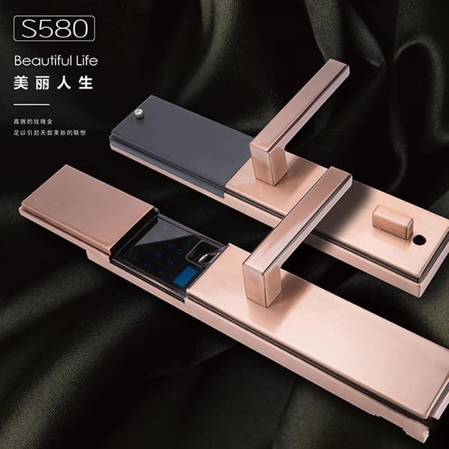 圣非格指紋鎖 S580防盜指紋鎖一體化機身智能鎖