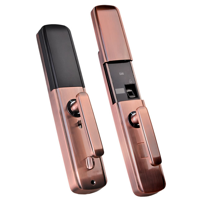 羅斯盾智能鎖 家用防盜門電子門鎖磁卡鎖