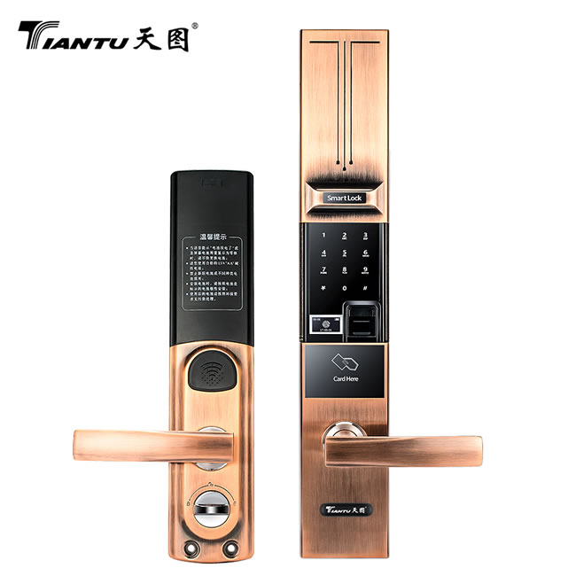 天圖智能鎖 智能電子鎖家用手機WIFI遙控鎖