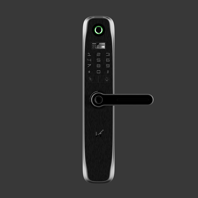 華微智能鎖 H6智能指紋密碼鎖