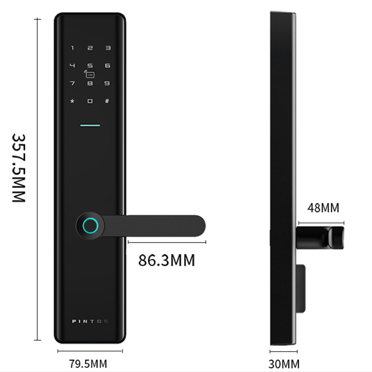 佳寶麗智能鎖 家用指紋鎖防盜門(mén)智能鎖