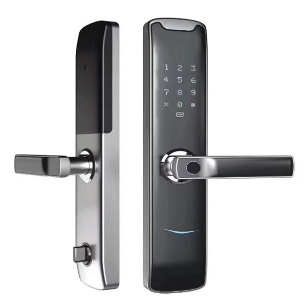 梵歌指紋鎖 030新款把手指紋鎖防爆門鎖