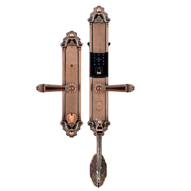 歐慕斯智能鎖 復古別墅大門智能鎖