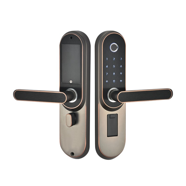 皇頡智能鎖 H4-木門指紋鎖