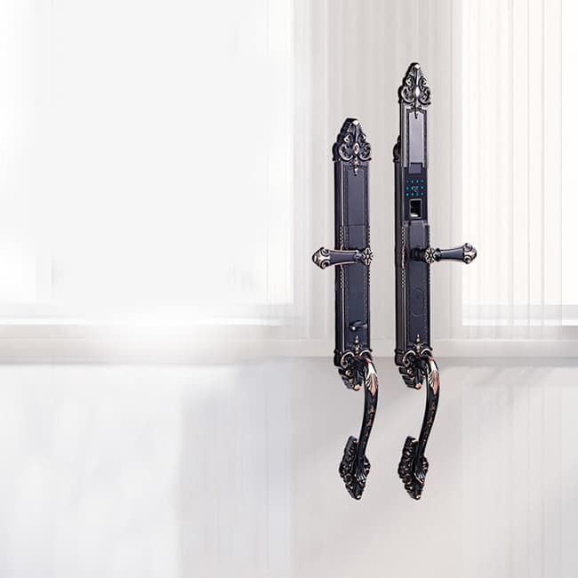 米谷智能鎖 M18歐式滑蓋智能密碼鎖