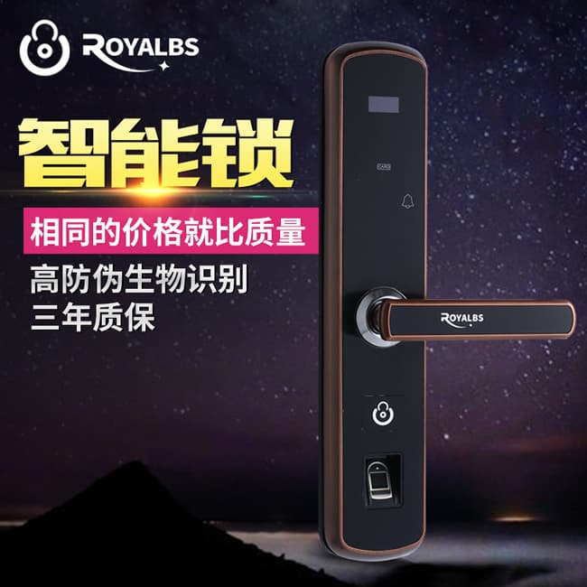 皇嘉博世智能鎖 全自動(dòng)智能指紋鎖