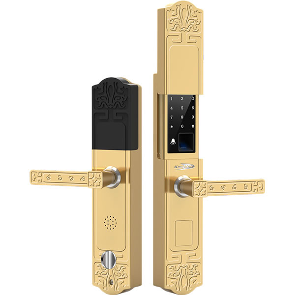 金網(wǎng)通智能鎖 滑蓋款密碼指紋鎖