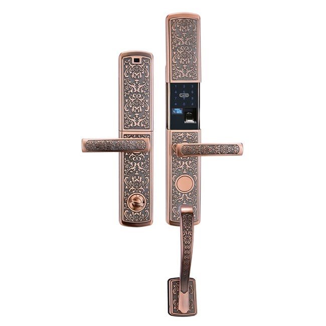 倍爾盾智能鎖 BRD-116半自動滑蓋指紋密碼鎖