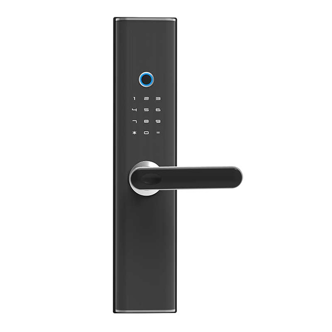 鐠安頓智能鎖 M6半導體模塊低電量告警直板密碼鎖