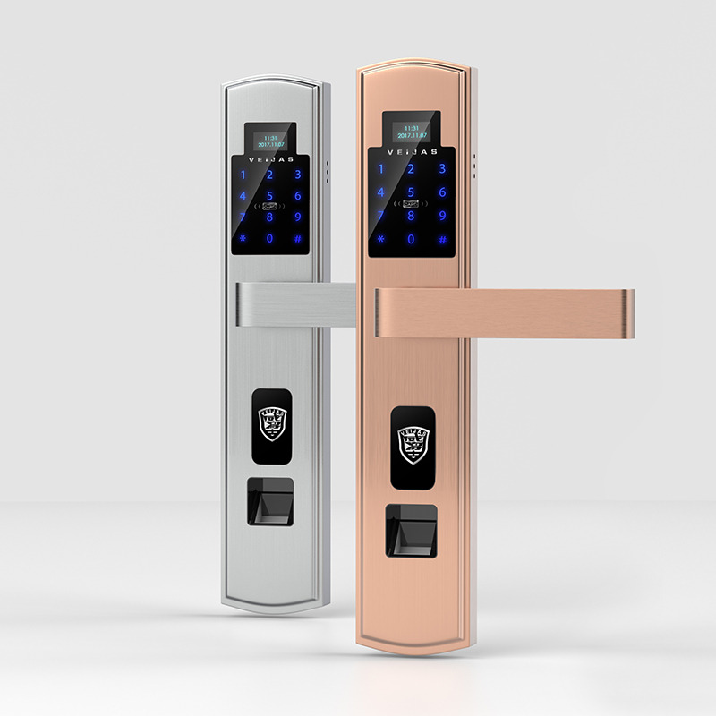 威將士智能鎖 V3防盜家用指紋密碼鎖感應鎖