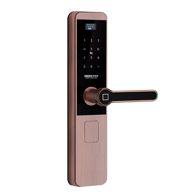 堡德倫智能鎖 B630時(shí)尚直板電子門鎖