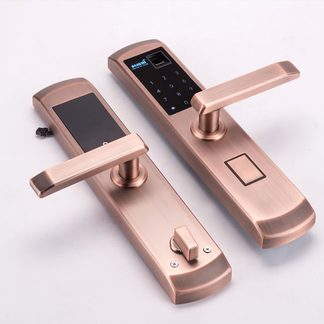 科維思智能鎖 ZN-3001直板指紋密碼智能鎖