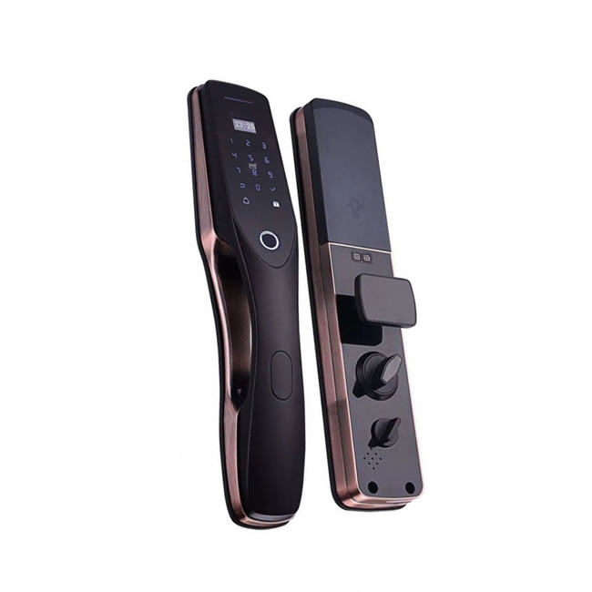 九豪智能鎖 GH-10推拉式密碼指紋鎖