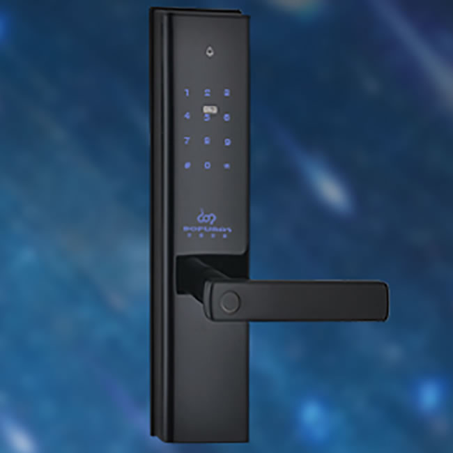 多普奈斯智能鎖 DPS03時(shí)尚直板指紋密碼鎖