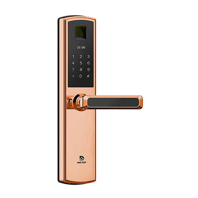 達奇智能鎖 D4家用防盜門密碼指紋鎖