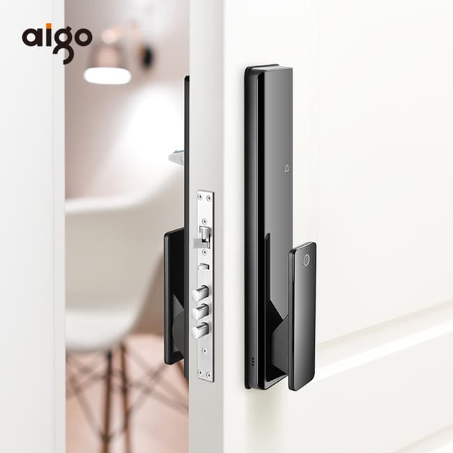aigo愛(ài)國(guó)者智能鎖 A05家用防盜門鎖通用型密碼鎖