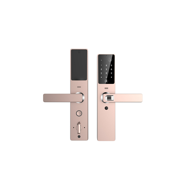 鎖樂(lè)智能鎖 智能聯(lián)動(dòng)生物活體指紋鎖