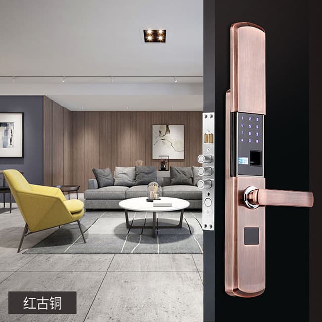 秘堡智能鎖 M系列半自動滑蓋密碼智能鎖