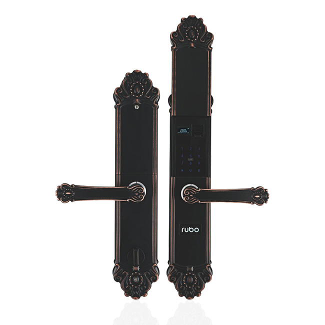 鹿博智能鎖 R9011自動豪華別墅指紋鎖