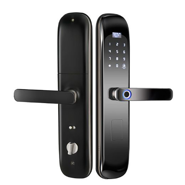 羅帝歐智能鎖 B8一握開家用防盜門密碼智能鎖