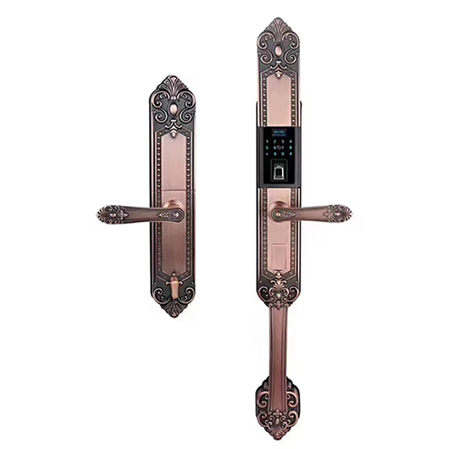 幸運家智能鎖 鴻運-015別墅大門鎖家用防盜門鎖