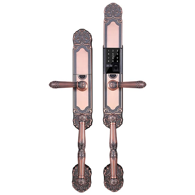 寶得利智能鎖 歐式別墅大門指紋鎖