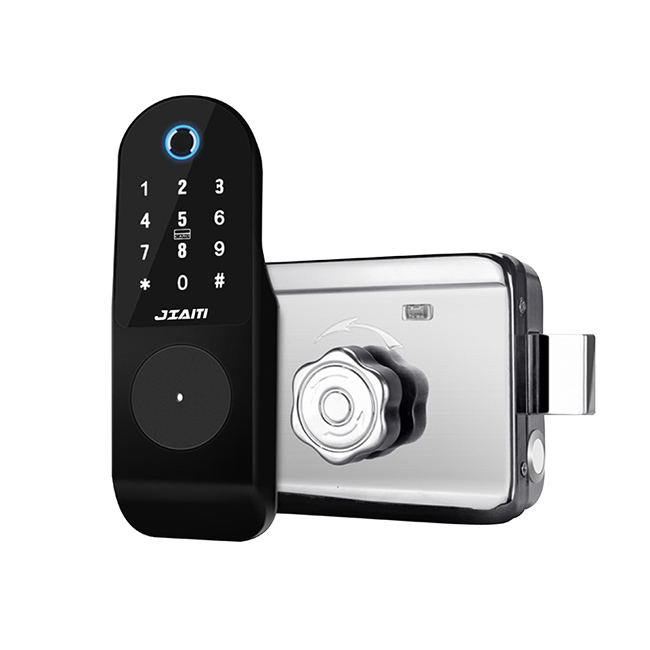 珈門智能鎖 公寓1號感應刷卡公寓防盜木門牛頭鎖