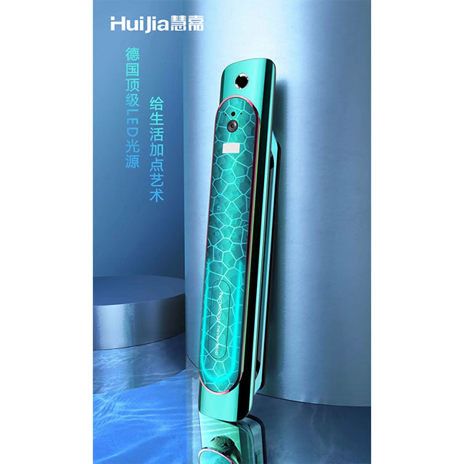 慧嘉智能鎖 全自動貓眼指紋密碼鎖