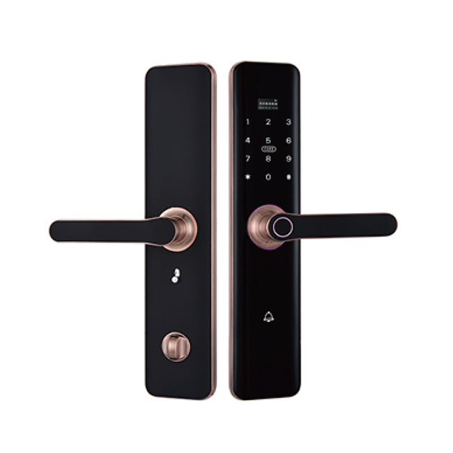 帝居智能鎖 護家桂冠號家用半自動防盜門鎖