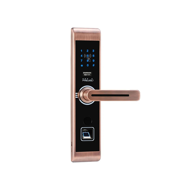 普魯獅智能鎖 X1-S全自動直板密碼指紋鎖