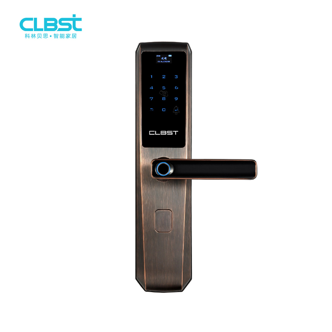 科林貝思智能鎖 CK-B03家用防盜門入戶門指紋鎖密碼鎖